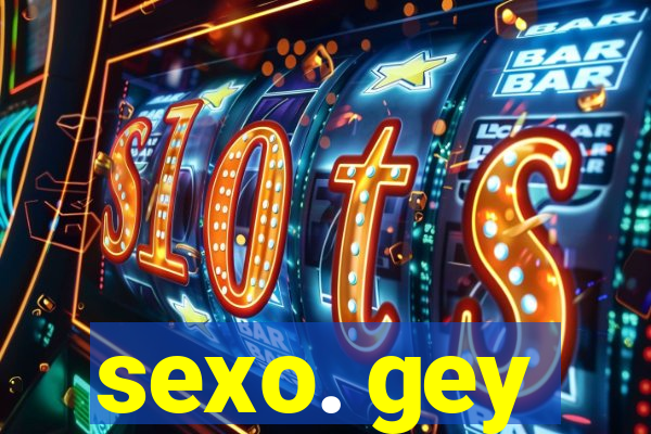 sexo. gey